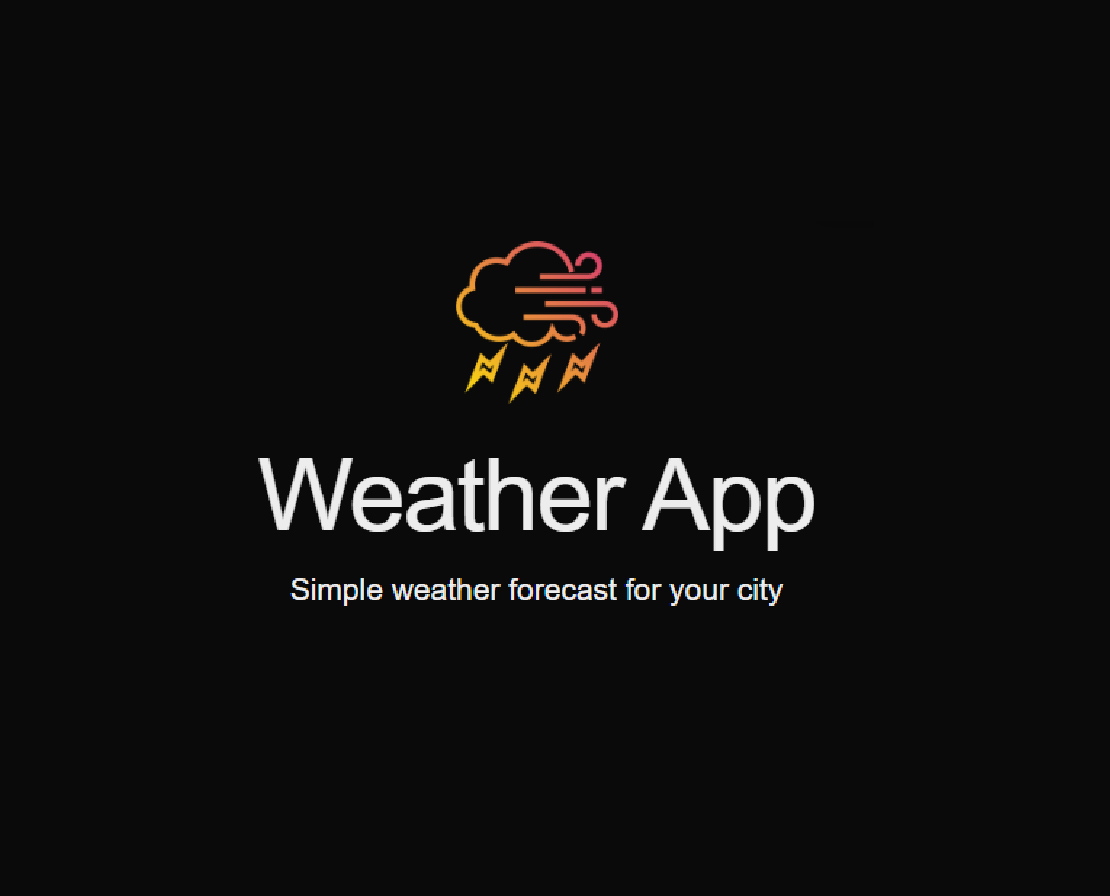 Weather App preview 1